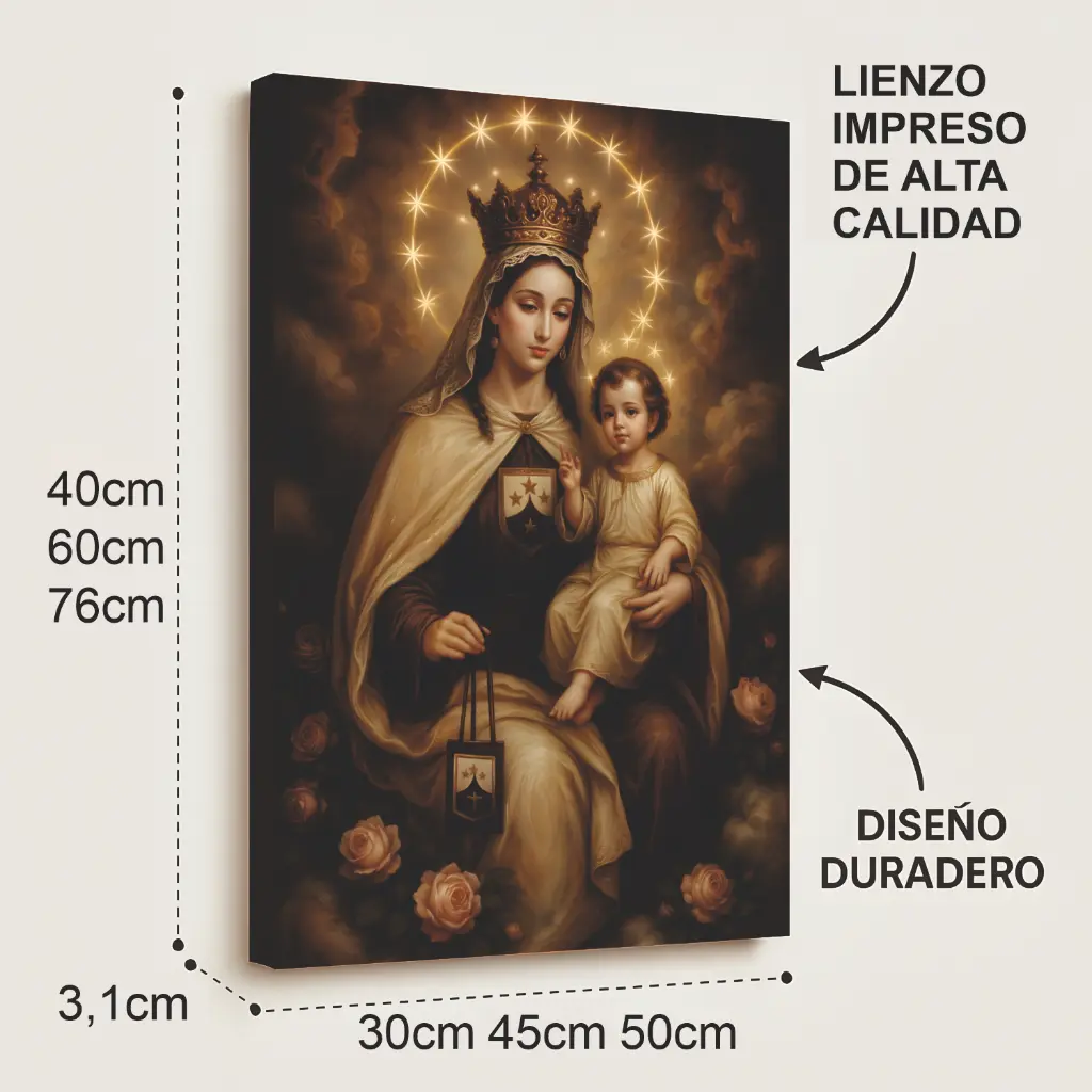 CUADRO VIRGEN DEL CARMEN E4-3 LIENZO.webp