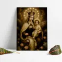 Cuadro Decorativo Religioso Virgen Del Carmen E4