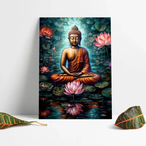 Cuadro Decorativo Espiritual Buda E2